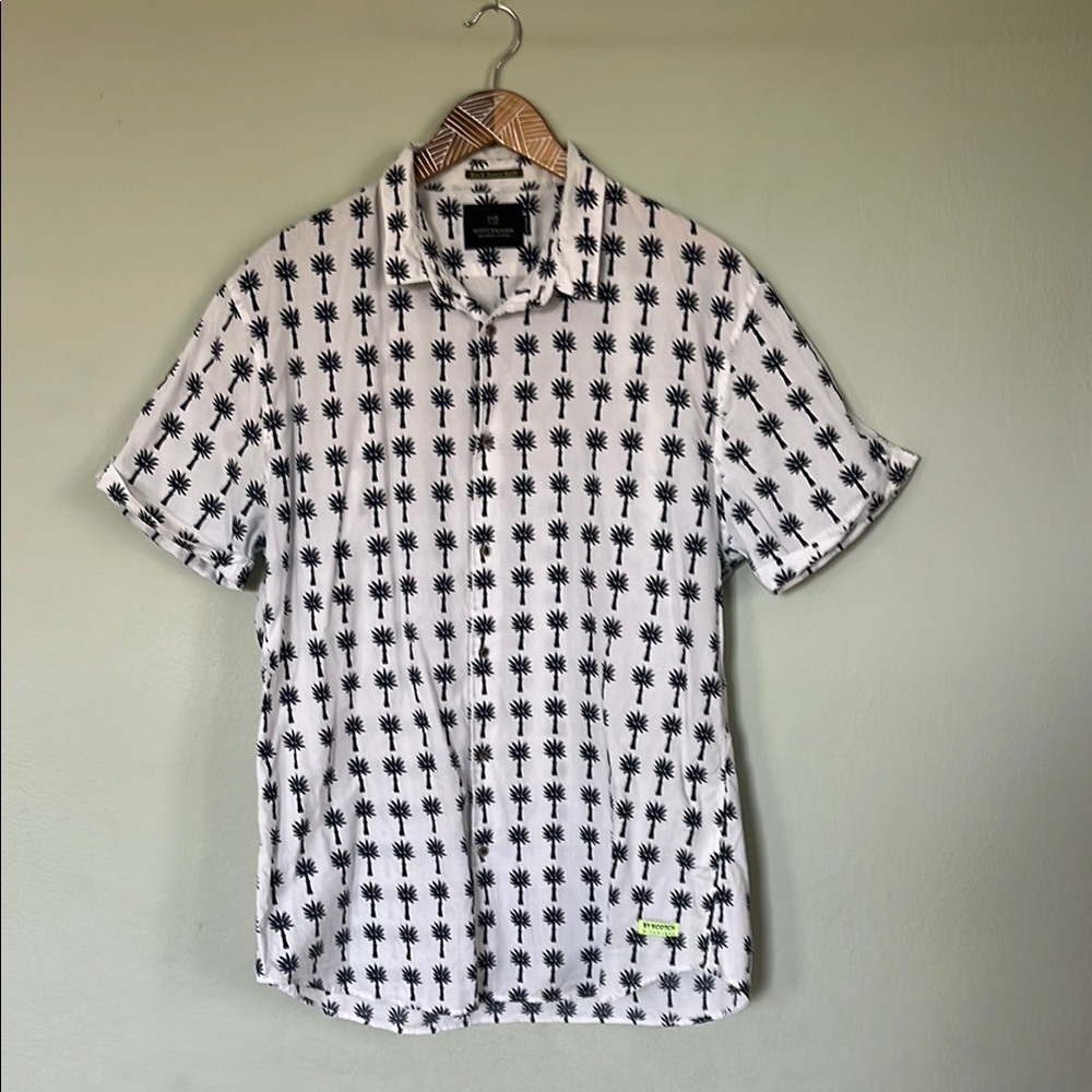 White Scotch and Soda Button Down